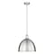 Z-Lite Sawyer 1 Light Pendant, Brushed Nickel 4500P12-BN - alternate 1